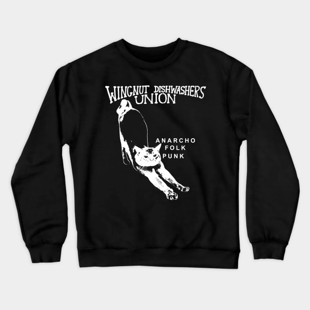 Wingnut Dishwasher Union punk Crewneck Sweatshirt by PulpCover